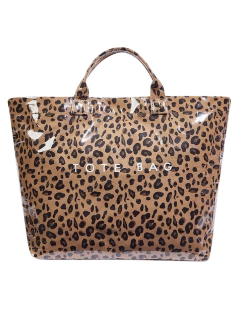 Leopard Print Tote Bag